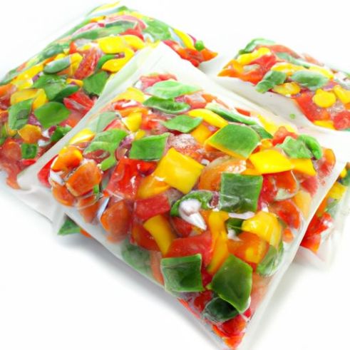 Flavorful Pack Frozen Vegetables Red export standard Green Yellow Bell Pepper High Quality Fresh