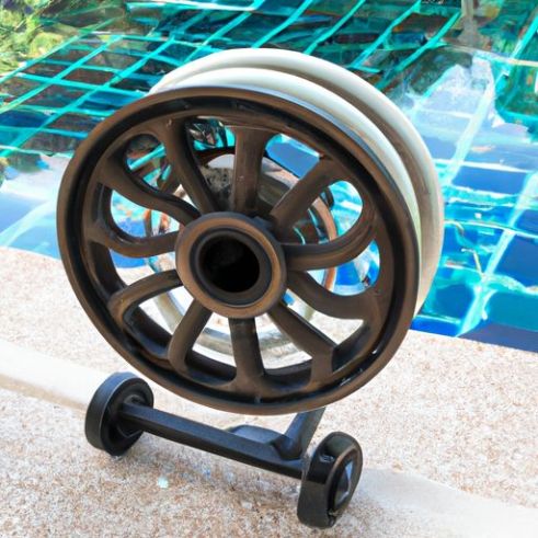 Bìa bể bơi có thể điều chỉnh bằng thép làm sạch bể bơi Con lăn phụ kiện bể bơi bằng thép không gỉ chất lượng cao