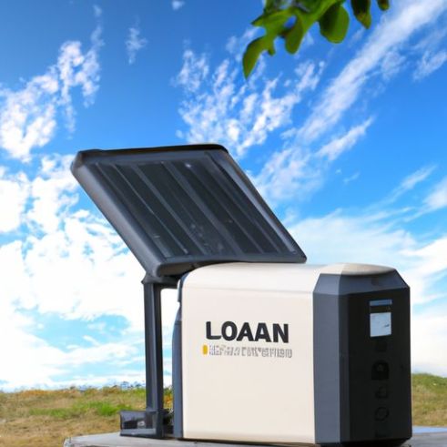 Ion Battery Fast Charging Portable lifepo4 battery outdoor Solar Generator 500W 1000W Portable Power Station ECOMAX 110V 220V Lithium