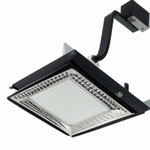 75w LED कैनोपी फिक्स्चर स्क्वायर कैनोपी लाइट के लिए हाई बे लाइट CE DLC लिस्टेड आउटडोर पार्किंग गैराज लाइट्स 40w 60w