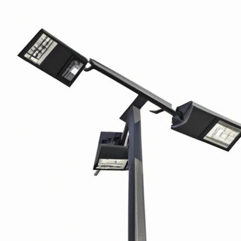 Poste de iluminación LED de mástil alto 70w 100w de 40 m con sistema de subida y bajada 15 m 20 m 25 m 30 m 35 m