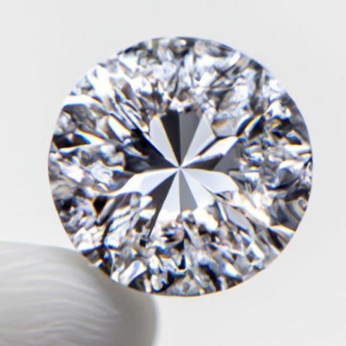 ألماس Lab Grown مستدير قيراط أبيض شكل دائري شكل أبيض Lab Diamond E VS2 لخاتم الخطوبة أو صنع المجوهرات IGI 5.04 قيراط فضفاض