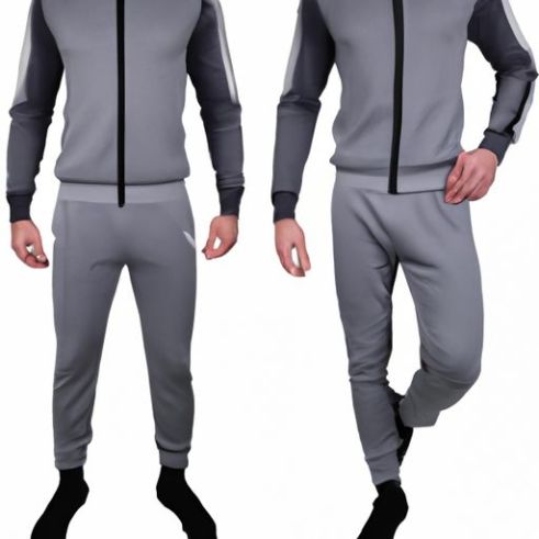 Bộ đồ thể thao nam dài tay Nhãn hiệu riêng đào tạo bộ đồ thể thao nam Thiết kế mới Bộ đồ thể thao nhẹ dành cho nam Mặc mùa đông tùy chỉnh