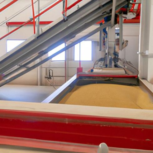 Línea de procesamiento, limpieza y clasificación de animales domésticos para molino harinero automático 15TPH de cereales y trigo