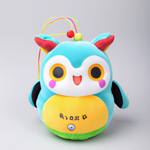 pelota de peluche Yoyo Animal con yoyo búho TPR pelota de juguete para niños precio razonable luz intermitente