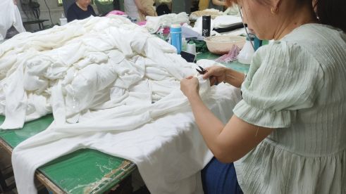 Fabricação de suéteres femininos, mulheres mais doces sob medida