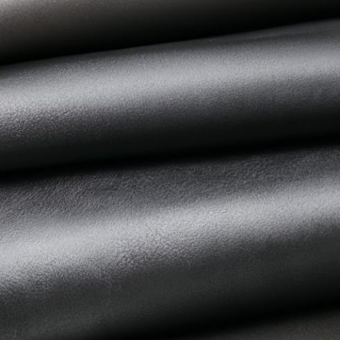 warna tekstur lembut harga konduktif kulit kambing custom bahan kulit asli pabrikan China hitam alami