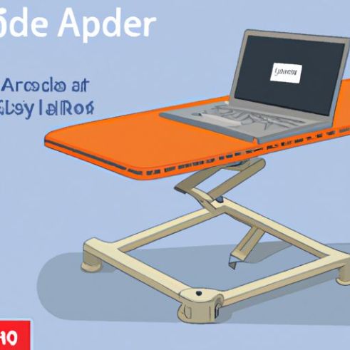 Preis Laptop-Ständer ABS-Unterstützung Tragbarer, elektrisch höhenverstellbarer Computer-Laptop-Ständer Klappbarer Bettständer Einstellbar Amerika-Markt ABS-Kunststoff Günstig