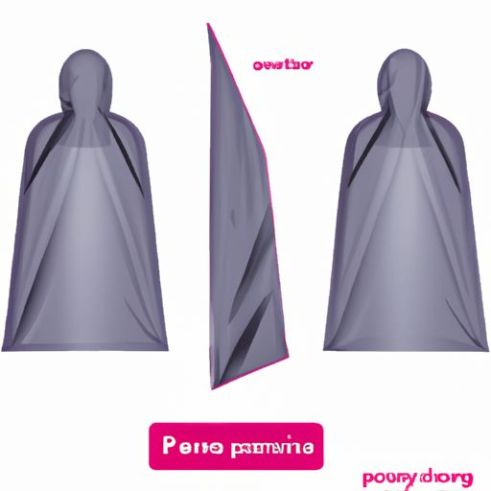 Imperméable Poncho imperméable imperméable Eva imperméables portable en plastique imperméable poncho de pluie réutilisable