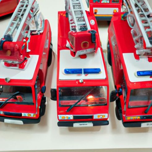 Пожарная машина, электрическая патрульная машина, мини-электрическая пожарная машина, миниатюрная четырехколесная машина пожарного автомобиля