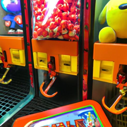 Permainan mesin derek cakar mesin boneka cakar arcade yang dioperasikan dengan koin super dengan akseptor tagihan Mesin arcade yang dioperasikan dengan koin mini Neofuns