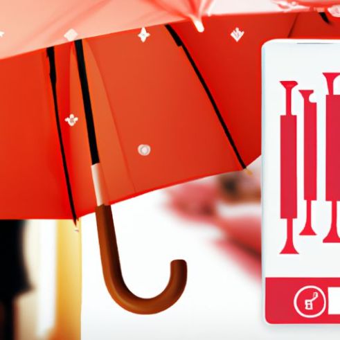 Wrapper en ligne idées pour petites entreprises parapluie ensachage parapluie humide