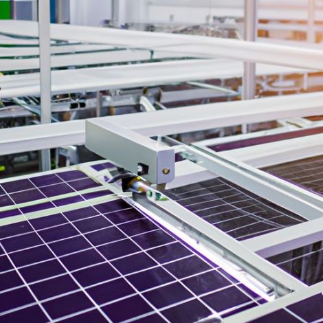 生产系统Pvturnkey太阳能电池板光伏电池板生产线生产线高生产率El探测器光伏
