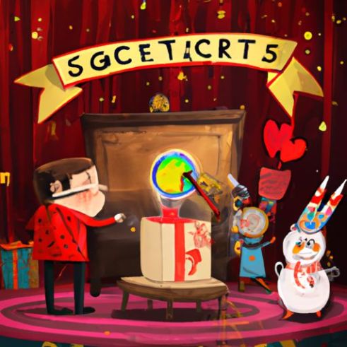 Trik Sulap Rahasia untuk Panggung Pertunjukan Natal Set Permainan Keluarga Klasik Menakjubkan