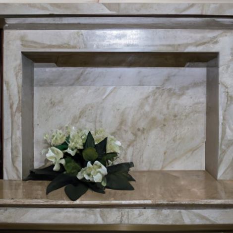 hand made natural granite fireplace mantel with length 1500 shelf with flower sculpture Good price and high polished
