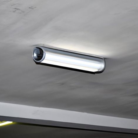 tubo led carcasa de luz triproof con sensor ip65 proyecto instalación estacionamiento luminarias de garaje calidad superior ahorro de energía