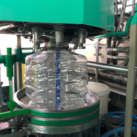 vormmachine voor drinkwater rekblaasmachine tot fles Semi-automatische 5gallon PET rekblaas