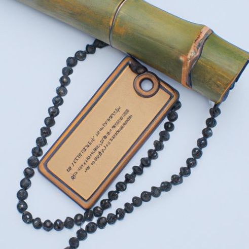 Porta-cartão vegano de bambu de qualidade com corrente com caixa de metal mini bolsa para cartão de identificação Bolsa de moedas de cortiça Boshiho atacado personalizado alto