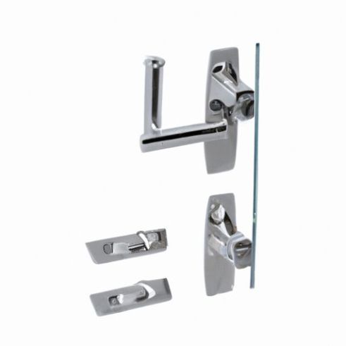 SUS304 Dobradiça de braçadeira de zinco com design de vidro para banheiro para chuveiro, porta de vidro temperado, acessórios de porta de atacado SVA-206
