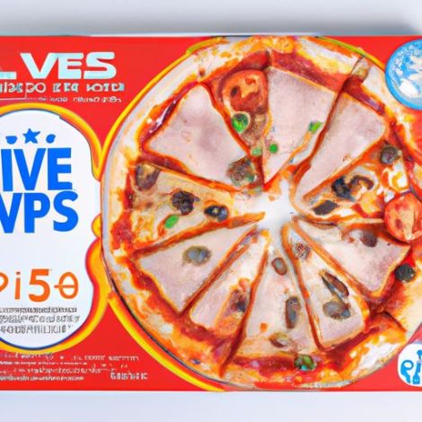 Makan malam 5,5 ons. (4 Paket) 250g pizza pabrikan Vietnam 9 Lives Super