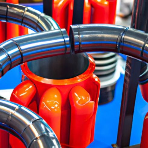 máy tạo ống xoắn ốc gorelocker ống tròn PVC linh hoạt Làm ống khuỷu tay thủy lực