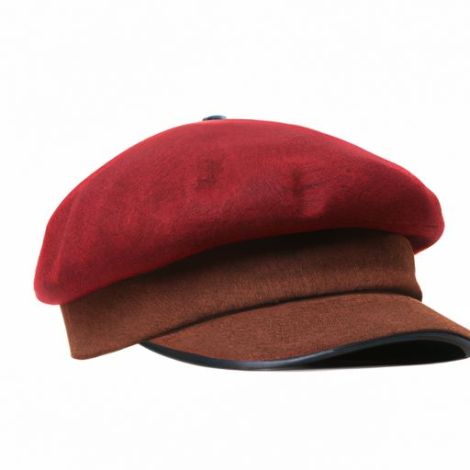 Topi Ivy warna jahitan musim gugur Topi datar topi baret taksi bernapas Grosir Musim Semi dan