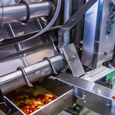 Ligne de production de pâte de tomate traitant l'emballage de frites Machine commerciale de fabrication de confiture de tomates