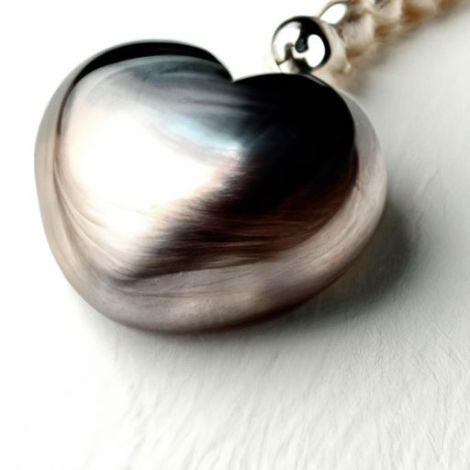 Form Labradorit Glattes, loses Wasser, echte Cabochon-Edelsteine ​​aus Metall – Halsketten, Perlenketten, Perlen-Edelsteinherzen anpassen