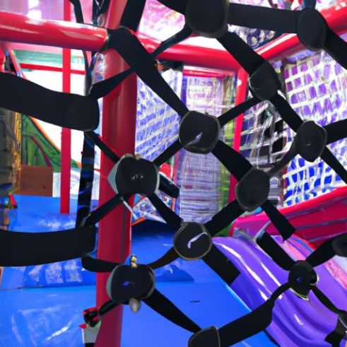 Peralatan Indoor Soft Play playpen mainan lembut Theme Park Playground untuk Anak-anak Keselamatan Profesional Anak-anak Indoor Ninja Playground