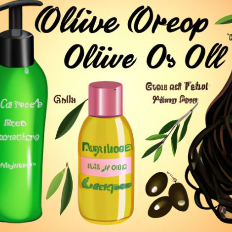 Pflegeprodukte für schwarze Frauen Oliven-Shampoo-Öl-Öl-Haarprodukte-Set Haarpflege und Styling für natürliches Haar