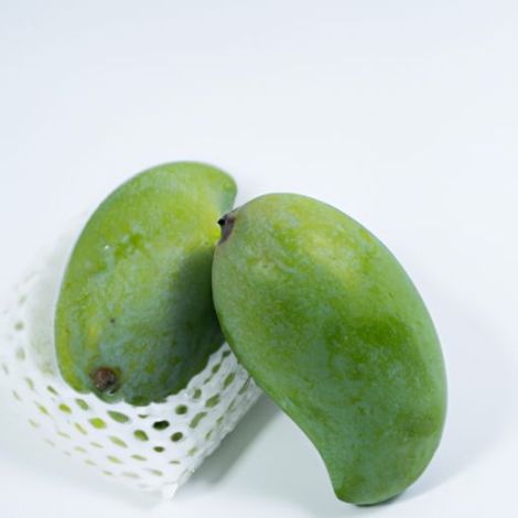 吃品青芒果侨新鲜芒果出口萨维B级尺寸250-350克重5公斤健康维生素泰国批发现成