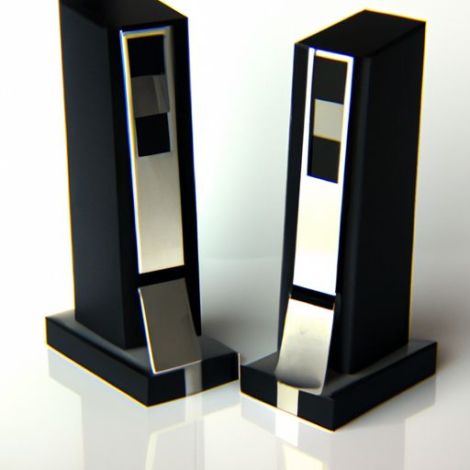 DESIGNED Office COLLECTIBLE Item ALUMINUM STEEL black powder coated PROJECTOR BOOKENDS