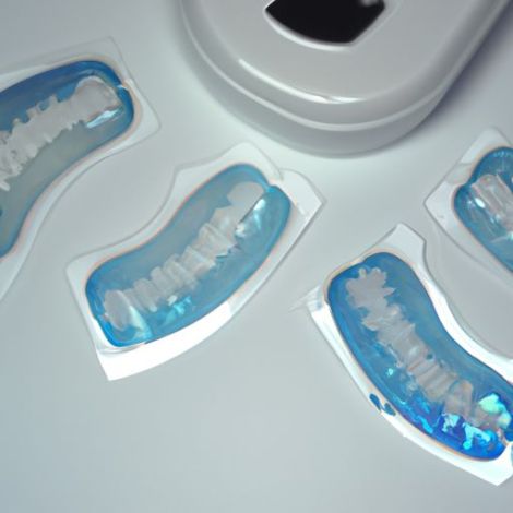 evde diş beyazlatma şeritleri evde kullanım için mini led kiti ürünleri leke çıkarma için şerit yüksek kaliteli anlık lekeler