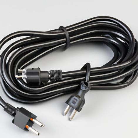 带 1.8 米 110V 220V 标准绝缘插头交流电源线电线用于电源电线电缆美国欧盟插头