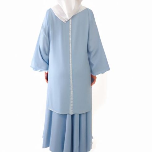 Dress Muslim Cardigan Lengan Panjang Sweater Rajut Kabel Sweater Sederhana Gaun Kimono Abaya Fashion Hijab Muslim Gaya Arab