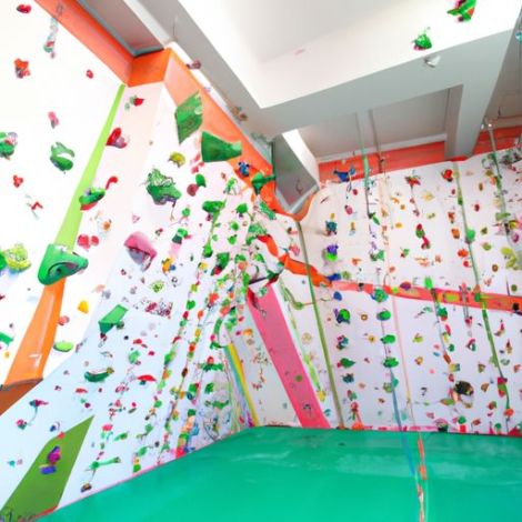 攀岩墙框架墙儿童室内游乐场定制设计定制颜色选项