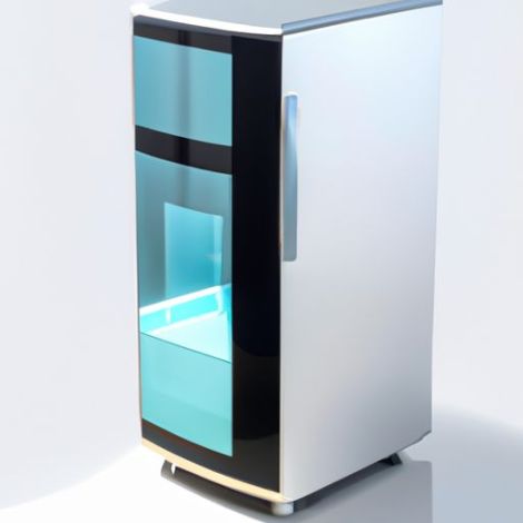 Front de verre de chambre à coucher et contrôle de température portable avec miroir numérique – Petit réfrigérateur 12v pour aliments, boissons, soins de la peau, mini-réfrigérateur Beau 16L pour