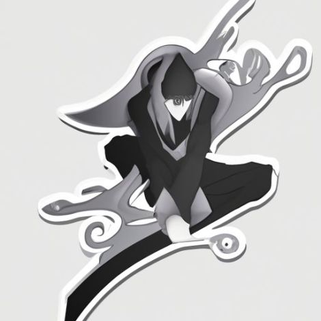 Itachi Kaisen Adhesive 3D Flip Anime year decoration Sticker For Car Stickers Hot Sale Anime 3D Lenticular Stickers