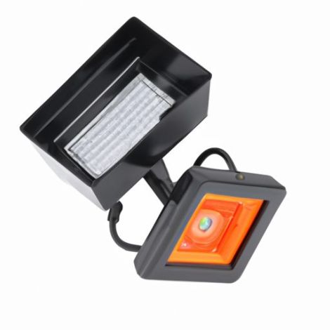 IP65 waterproof professional sensor radar motion sensor bulb led rechargeable solar security alarm clamp light N911F 5V*120mA Flash red light