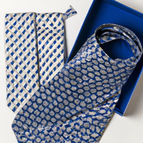 Conjunto de gravata masculina de linho com top de gravata com presente Moda Lazer Algodão e