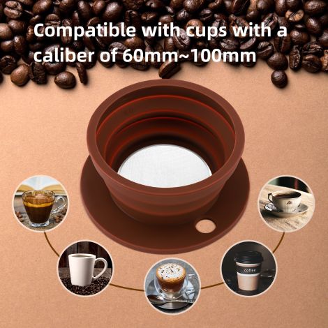 travel coffee maker single cup customized,pour over coffee maker 1 cup Factory,single serve coffee makers without pods China Supplier,pour over metal coffee filter Best Maker
